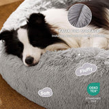 Calming Donut Bed for Dogs and Cats