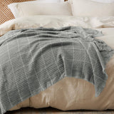 Decorative Woven Throw Blanket