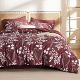 Bedsure Elegant Floral Comforter Sets