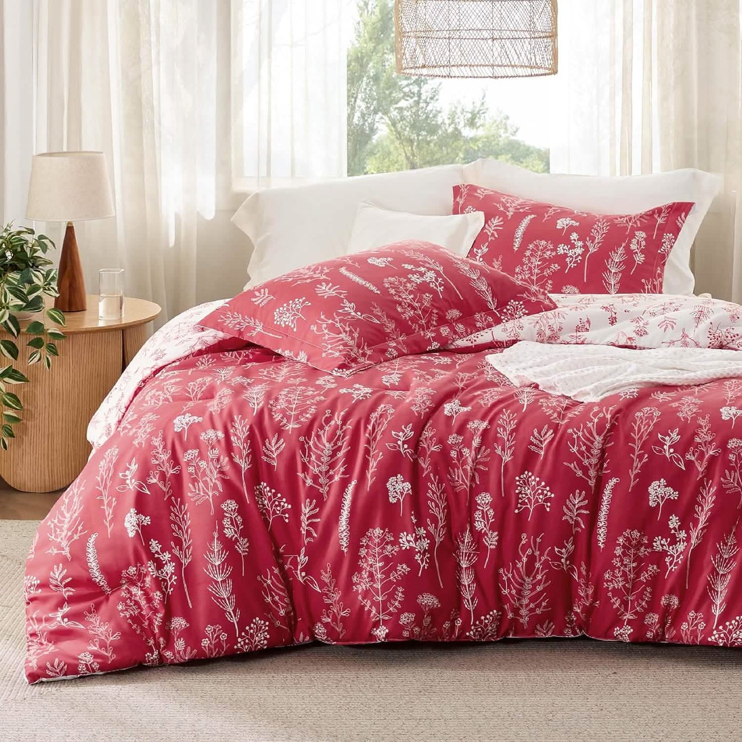 Floral Comforter Set