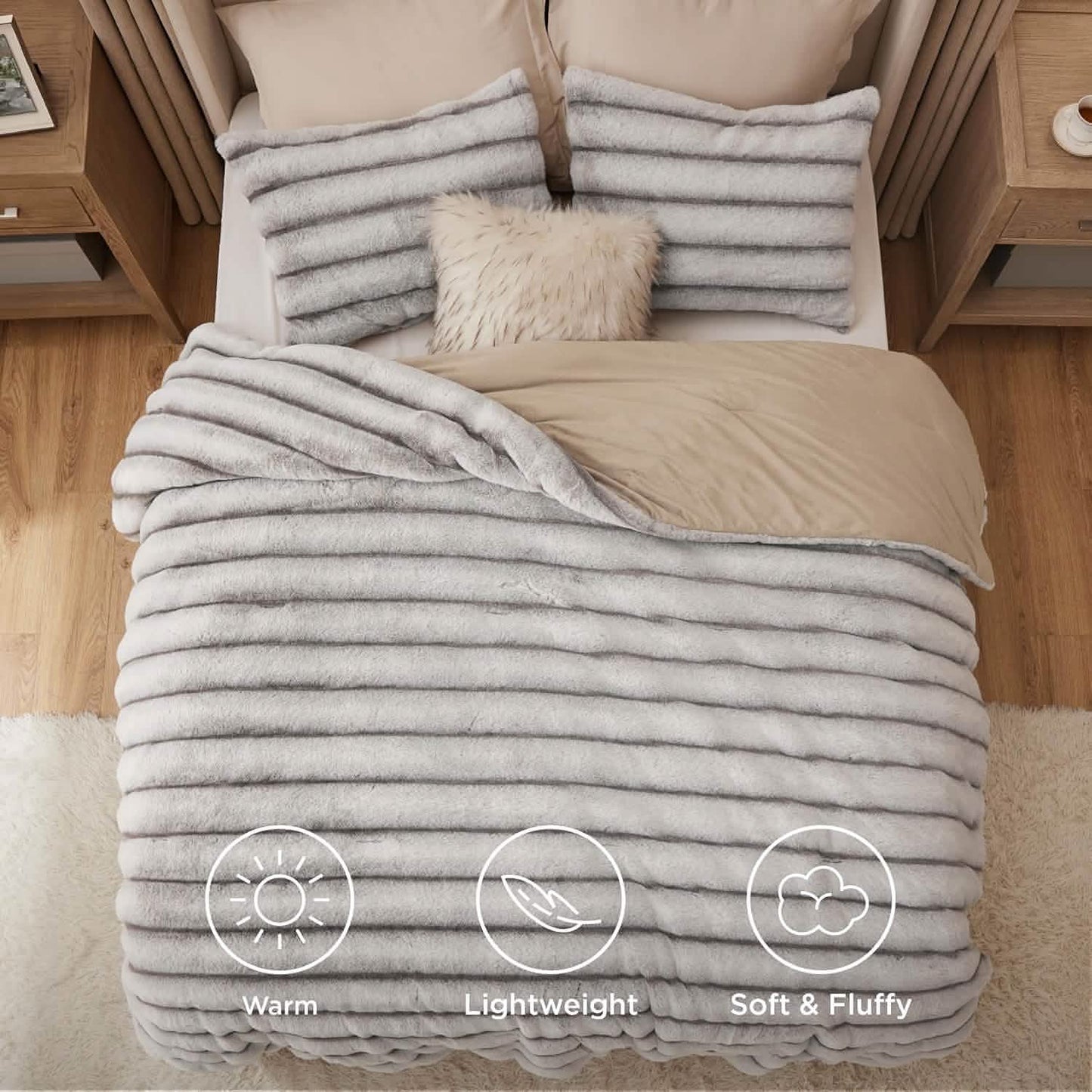 Dreamy Fluffy Comforter Set