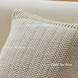 Bedsure Woven Chevron Decorative Pillow Cover