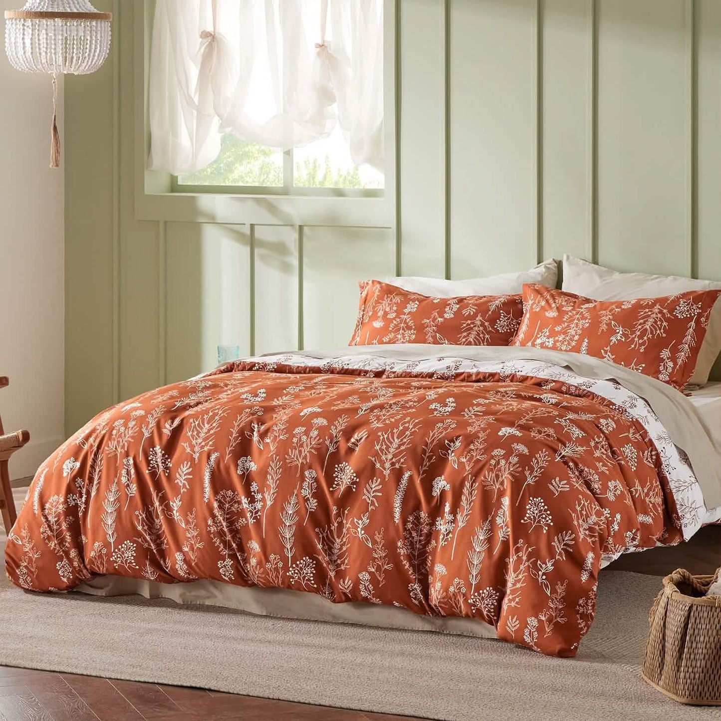 Floral Comforter Set