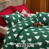 Bedsure Snowflake Comforter Set