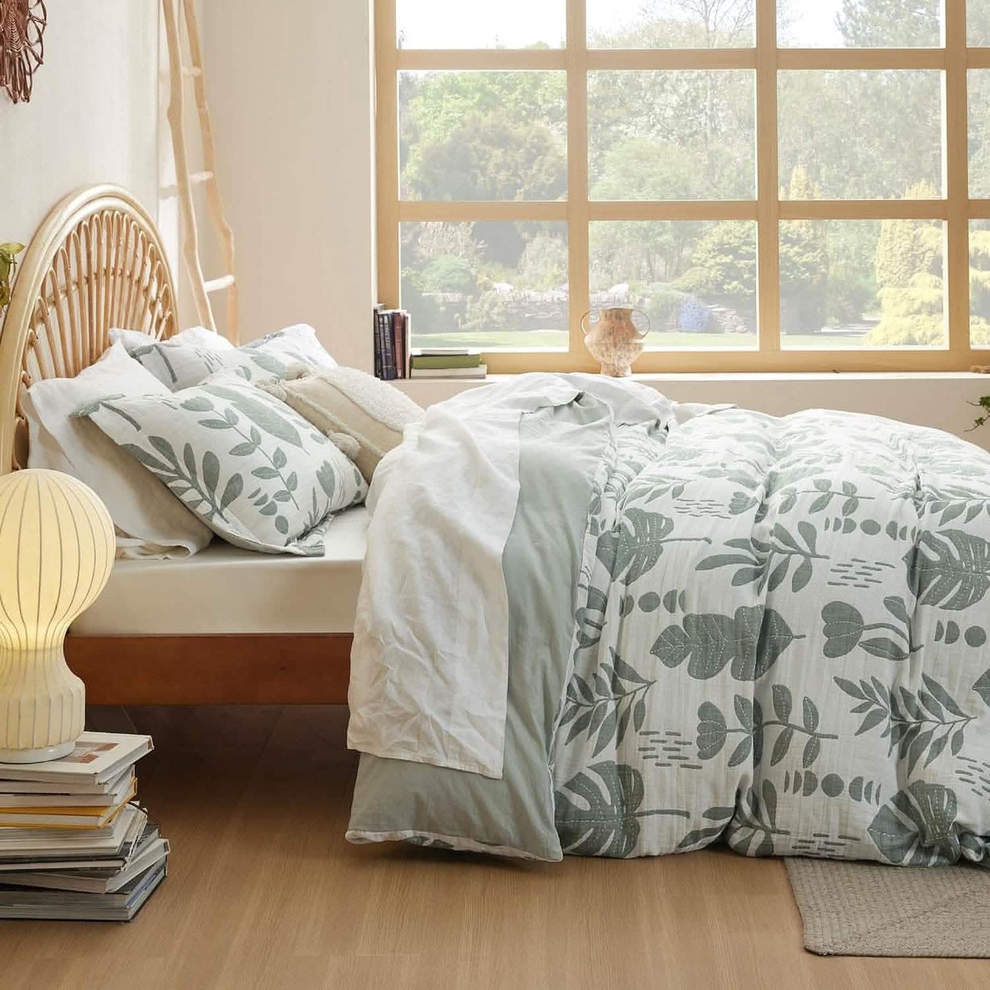 Cotton Muslin Duvet Cover Set