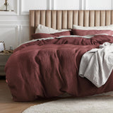 100% Cotton Waffle Weave Duvet Cover Set