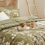 Bedsure Elegant Floral Comforter Sets