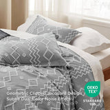 Clipped Jacquard Duvet Cover Set