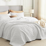 Bedsure Diamond Soft Ultrasonic Quilt Set