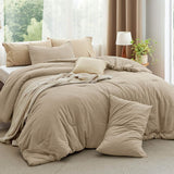 Prewashed Cotton Comforter Set