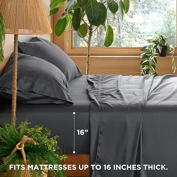 Lyocell Cotton Sheet Set - Cooling Sheets