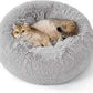 Calming Donut Bed for Dogs and Cats