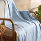 GentleSoft™ Rayon Derived From Bmaboo Checkered Blanket