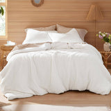 Bedsure Rayon Derived from Bamboo and Cotton Duvet Cover Set