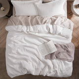 100% Cotton Waffle Weave Duvet Cover Set