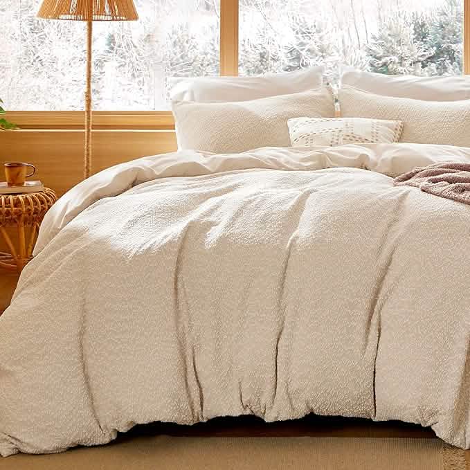 Chenille Starry Sky Duvet Cover Set