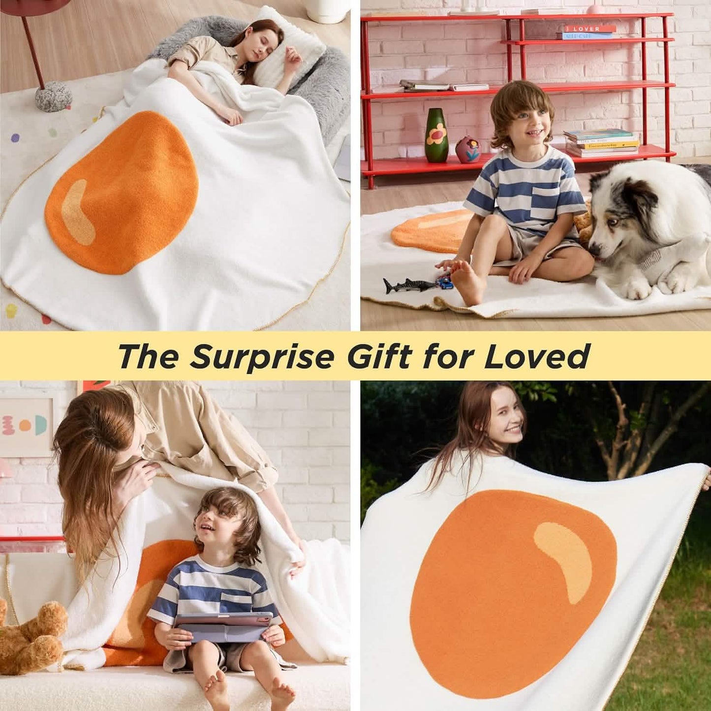 Funny Blanket Ivory