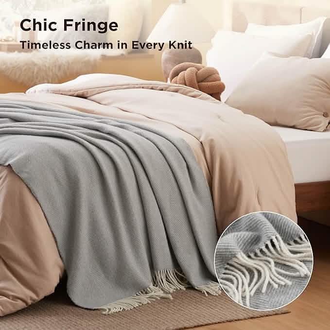 100% Wool Woven Blanket