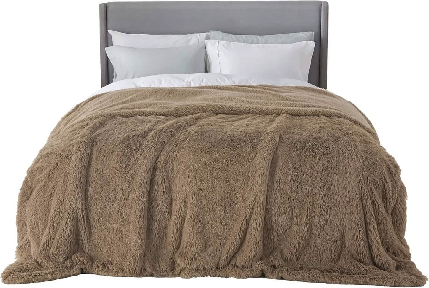 Fuzzy Faux Fur Blanket