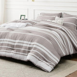 Stripe-Patterned Bed-in-a-Bag