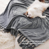 Arch Shaggy Sherpa Fleece Blanket