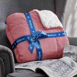 Sherpa and Fleece Reversible Blanket-2