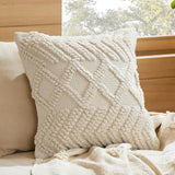 Bedsure Decorative Diamond Pillow Cover