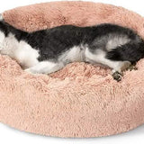 Calming Donut Bed for Dogs and Cats