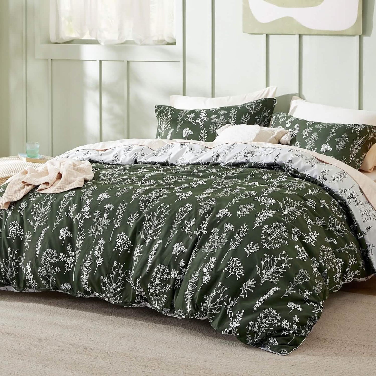 Floral Comforter Set
