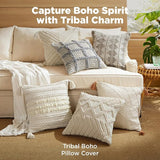 Bedsure Tribal Boho Pillow Cover