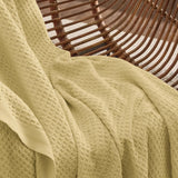 100% Cotton Waffle Weave Blankets