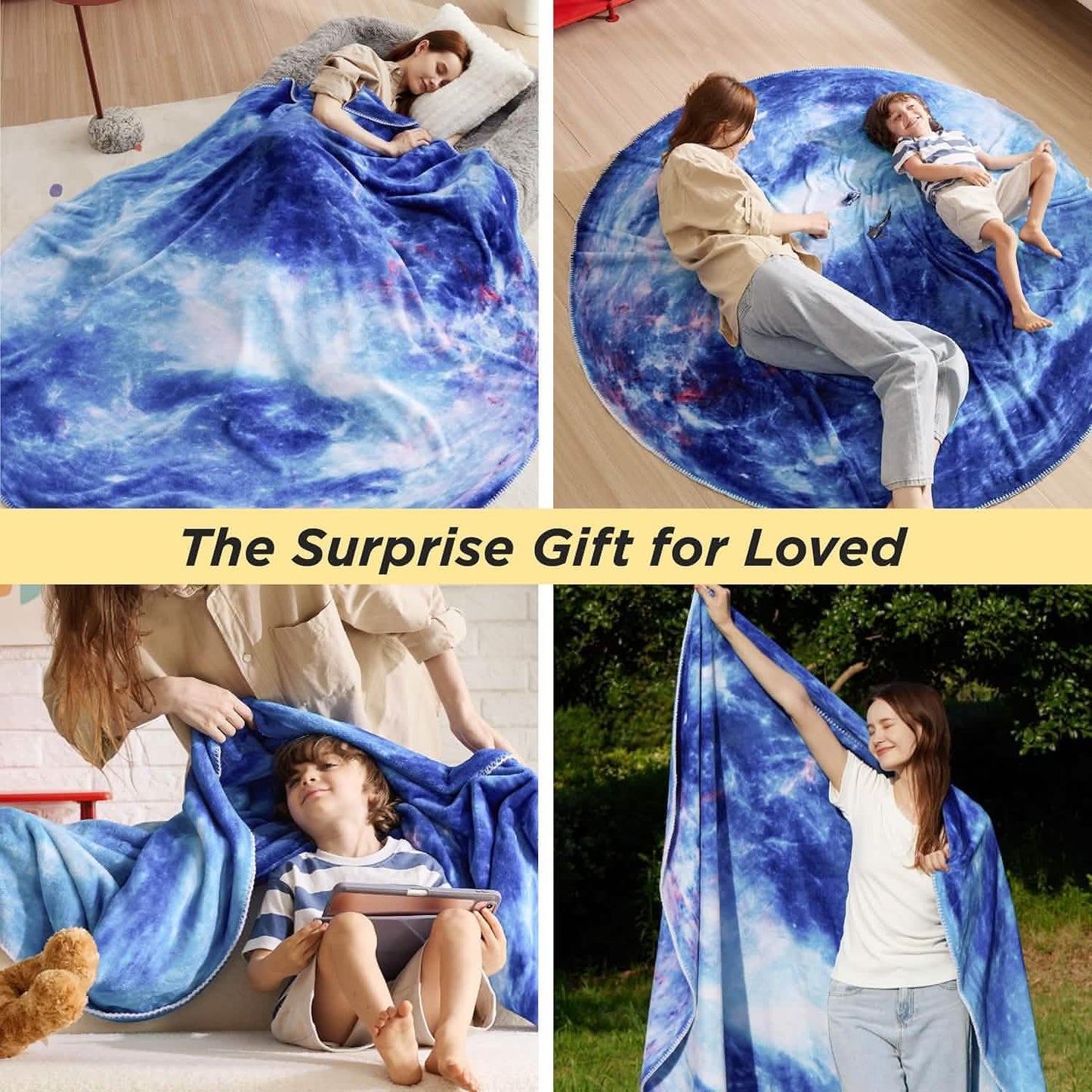 Funny Blanket Blue