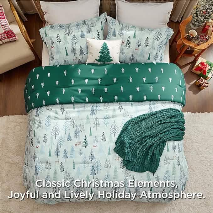 Christmas Reindeer Fair Isle Bed-in-a-bag Tree