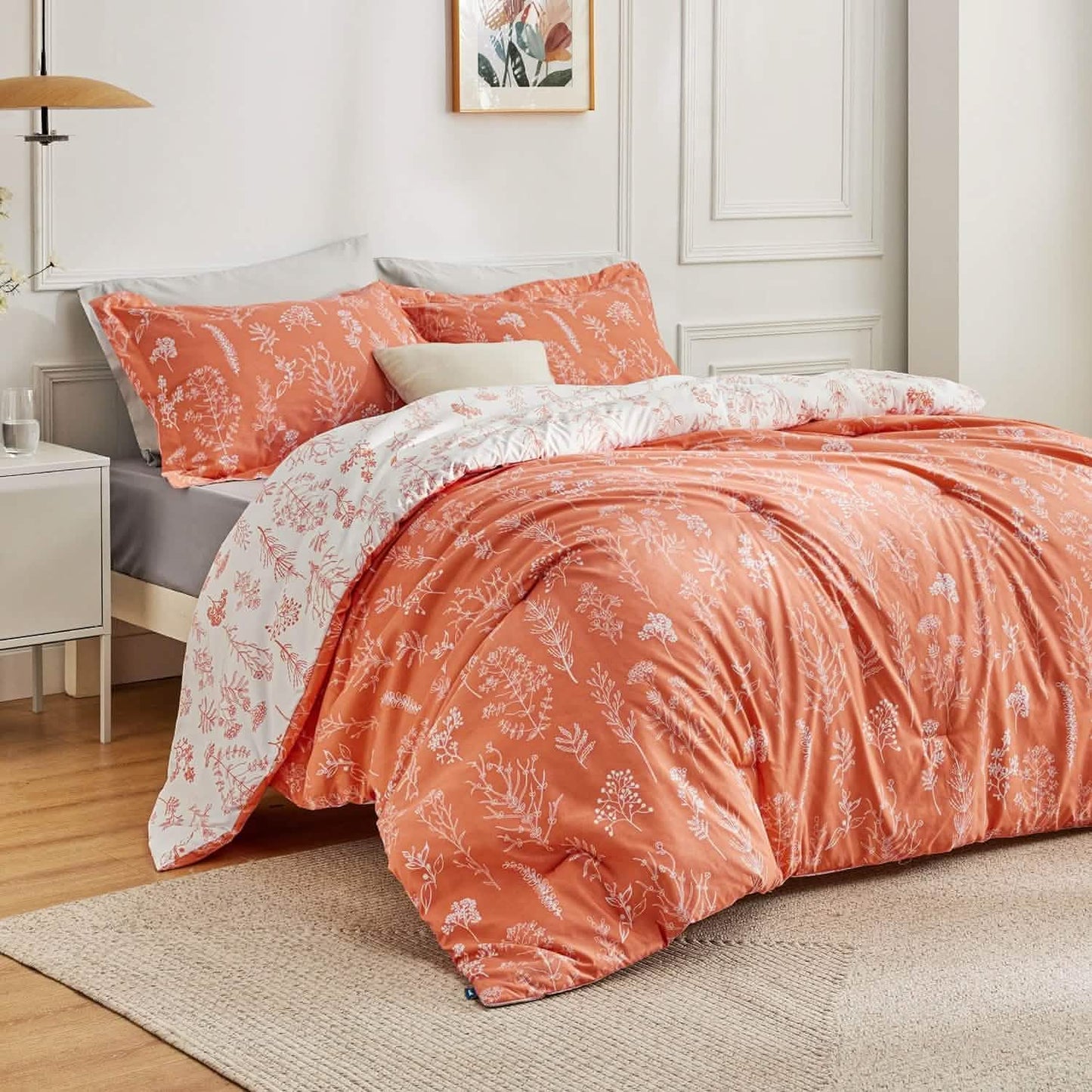 Floral Comforter Set