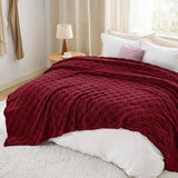 Jacquard Shaggy Sherpa Blanket