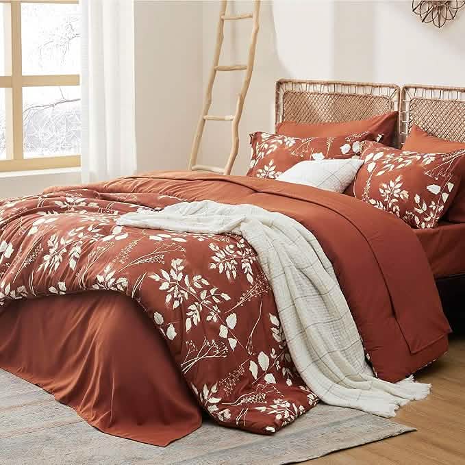 Elegant Floral Comforter Sets