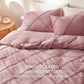 GentleSoft™ Velvet Pinch-Pleated Duvet Cover Set