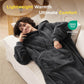 GentleSoft™ Ultra Soft Long Shaggy Sherpa Hooded Blanket