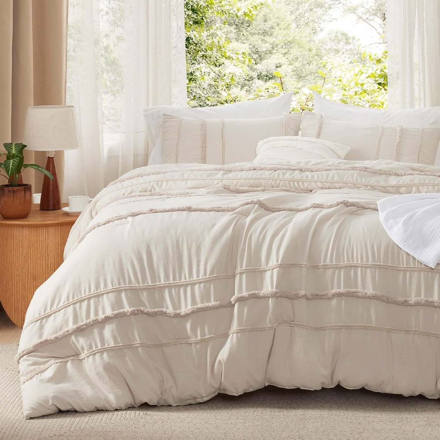 Rainbow Stripe Comforter Set