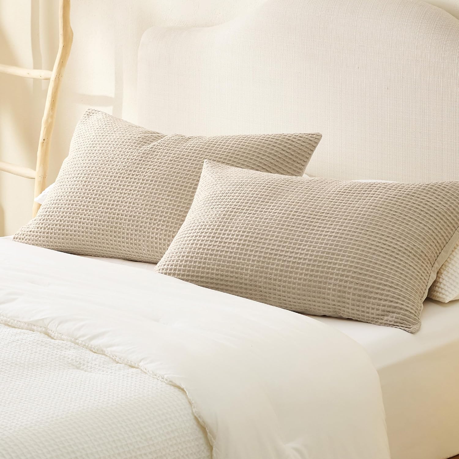 Cotton Waffle Weave Pillowcases