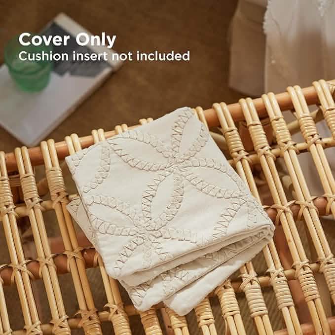 GentleSoft™ Circle Tufted Boho Pillow Cover Coins