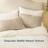 Cotton Waffle Weave Pillowcases
