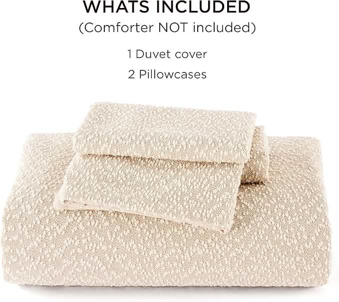 GentleSoft™ Chenille Starry Sky Duvet Cover Set
