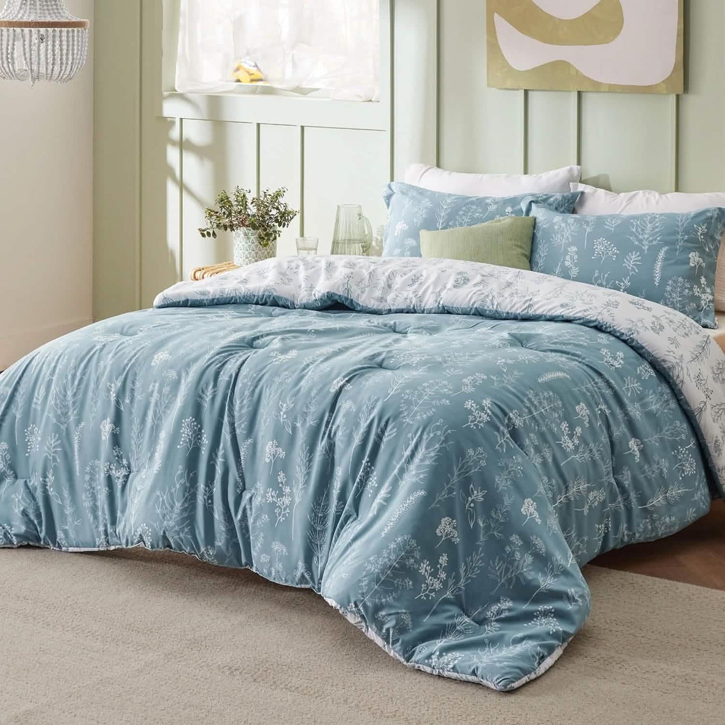 Floral Comforter Set
