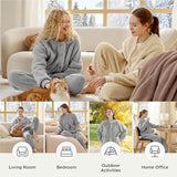 Bedsure Ultra-soft Shaggy Sherpa Loungewear Set