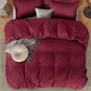 Brushed Polyester Microfiber Duvet Cover Set