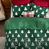 Bedsure Snowflake Comforter Set