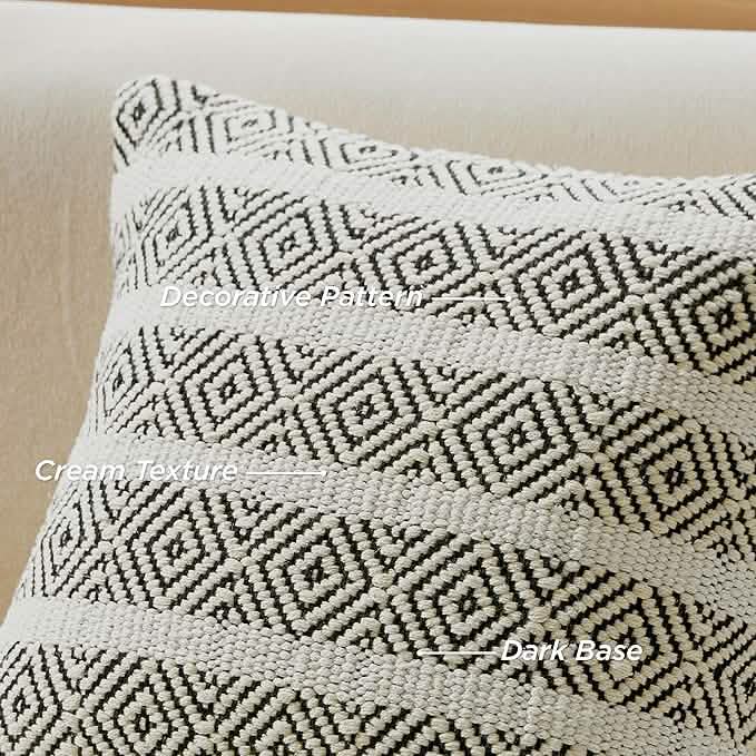 GentleSoft™ Boho Woven Decorative Pillow Cover