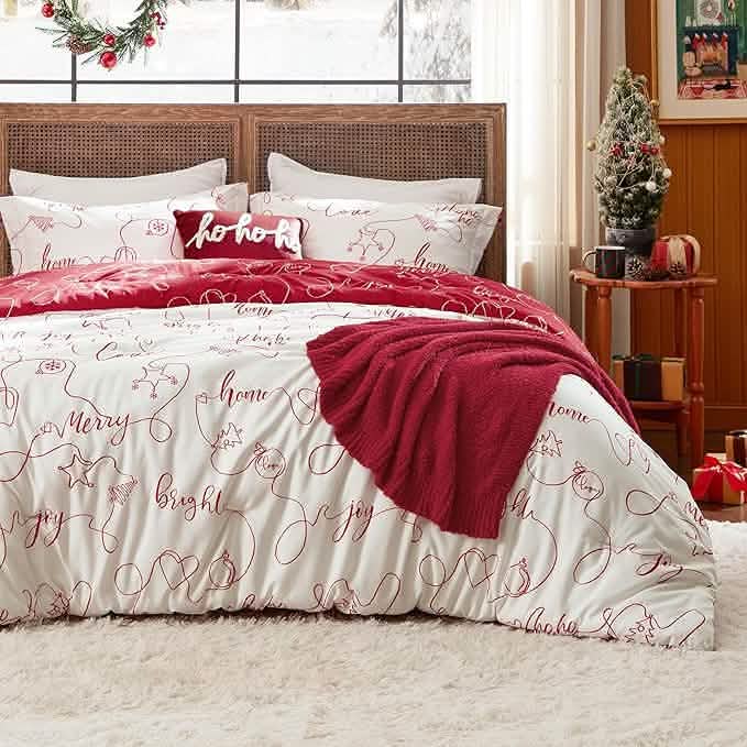 Christmas Reindeer Fair Isle Bed-in-a-bag Alphabet