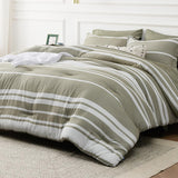 Stripe-Patterned Bed-in-a-Bag